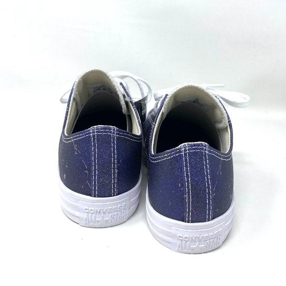 Converse CTAS OX Himalayan Salt Steel Navy Pink Low Sneaker Women's Size 571378C - Picture 7 of 8